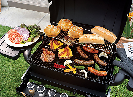 Parrilla de barbacoa al aire libre